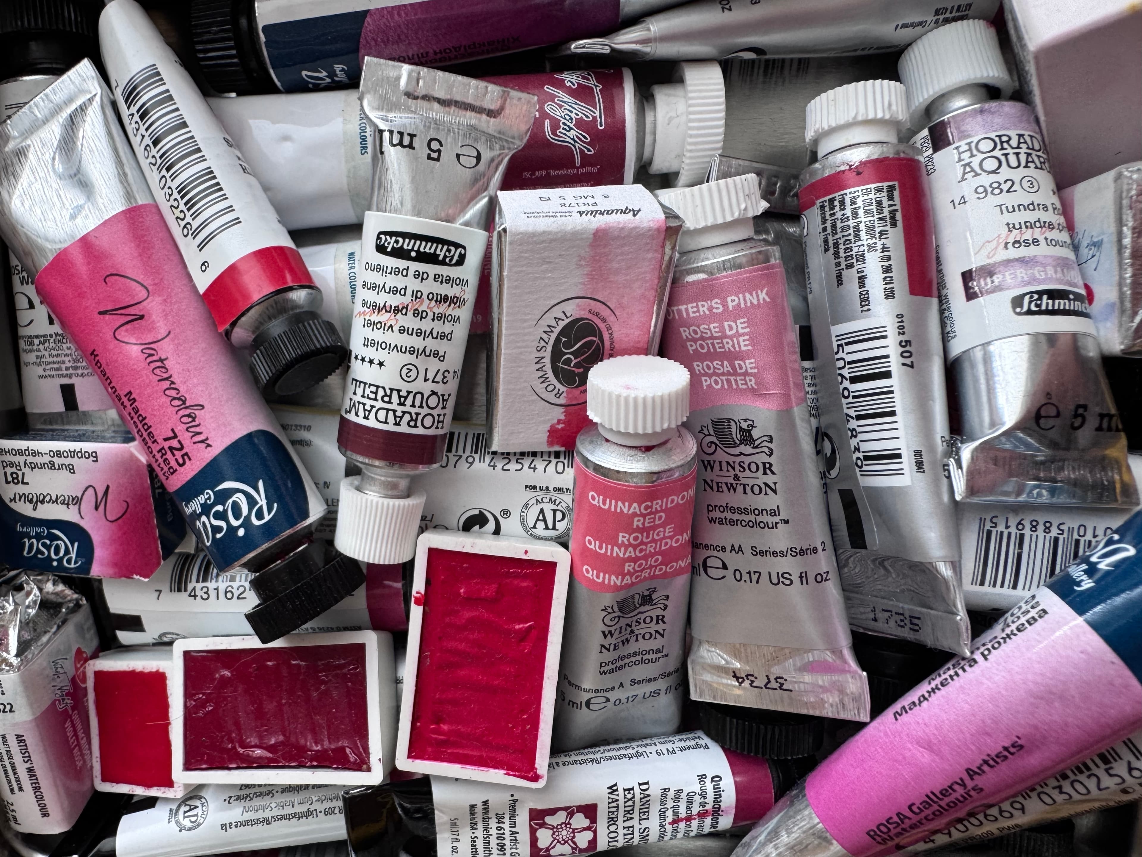 Pigment Guide for Botanical Watercolour